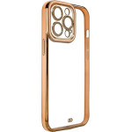 Hurtel Fashion Case Cover for Xiaomi Redmi Note 11 Pro Gold Frame Gel Cover Gold - (FASHION CASE Redmi Note 11 Pro Global GOLD)