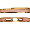Hurtel Fashion Case Cover for Xiaomi Redmi Note 11 Pro Gold Frame Gel Cover Gold - (FASHION CASE Redmi Note 11 Pro Global GOLD)