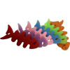 Hurtel Fish-shaped headphone cable wrap - black - (Fish earphone cable winder black)