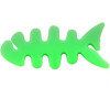 Hurtel Fish-shaped headphone cable wrap - green - (Fish earphone cable winder green)