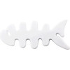 Hurtel Fish-shaped headphone cable wrap - white - (Fish earphone cable winder white)