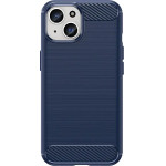 Hurtel Flexible Carbon Case with a carbon pattern for iPhone 15 - blue - (CARBON CASE IPHONE 15 BLUE)