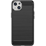 Hurtel Flexible carbon pattern case for iPhone 15 Plus Carbon Case - black - (CARBON CASE IPHONE 15 PLUS BLACK)