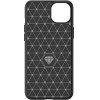 Hurtel Flexible carbon pattern case for iPhone 15 Plus Carbon Case - blue - (CARBON CASE IPHONE 15 PLUS BLUE)