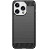 Hurtel Flexible carbon pattern case for iPhone 15 Pro Carbon Case - black - (CARBON CASE IPHONE 15 PRO BLACK)