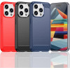 Hurtel Flexible carbon pattern case for iPhone 15 Pro Carbon Case - black - (CARBON CASE IPHONE 15 PRO BLACK)