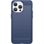 Hurtel Flexible carbon pattern case for iPhone 15 Pro Carbon Case - blue - (CARBON CASE IPHONE 15 PRO BLUE)