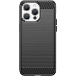 Hurtel Flexible carbon pattern case for iPhone 15 Pro Max Carbon Case - black - (CARBON CASE IPHONE 15 PRO MAX BLACK)
