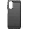 Hurtel Flexible carbon pattern case for Samsung Galaxy M14 Carbon Case - black - (Carbon Case Samsung M14 Black)