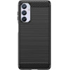 Hurtel Flexible carbon pattern case for Samsung Galaxy M54 Carbon Case - black - (Carbon Case Samsung M54 Black)