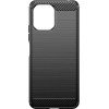 Hurtel Flexible carbon pattern case for Xiaomi Redmi 12 Carbon Case - black - (CARBON CASE XIAOMI REDMI 12 BLACK)