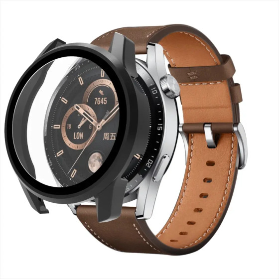 Hurtel Glass protector for Huawei Watch GT3 42mm - black