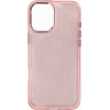 Hurtel Glitter Case for iPhone 16 - pink with glitter - (Glitter Case for iPhone 16 Pink)