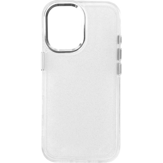 Hurtel Glitter Case for iPhone 16 - transparent with glitter - (Glitter Case for iPhone 16 Transparent)