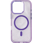 Hurtel Glitter Case MagSafe for iPhone 16 - purple with glitter - (Magsafe Glitter Case MagSafe for iPhone 16 Purple)