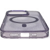Hurtel Glitter Case MagSafe for iPhone 16 - purple with glitter - (Magsafe Glitter Case MagSafe for iPhone 16 Purple)