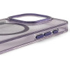 Hurtel Glitter Case MagSafe for iPhone 16 Plus - purple with glitter - (Magsafe Glitter Case MagSafe for iPhone 16 Plus Purple)