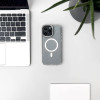 Hurtel Glitter Case MagSafe for iPhone 16 Pro - white with glitter - (Magsafe Glitter Case MagSafe for iPhone 16 Pro White)