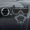 Hurtel Gravity smartphone car holder for air vent with air freshener black (YC06) - (YC06 car aromatherapy phone holder black)