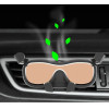 Hurtel Gravity smartphone car holder for air vent with air freshener black (YC06) - (YC06 car aromatherapy phone holder black)