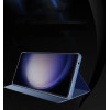 Hurtel Hard flip case for Samsung Galaxy S23 FE Clear View Case - black - (Clear View Case Samsung S23 FE Black)