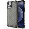 Hurtel Honeycomb Case armor cover with TPU Bumper for iPhone 13 mini black - (Honeycomb Apple iPhone 13 Mini Black)