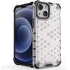 Hurtel Honeycomb Case armor cover with TPU Bumper for iPhone 13 mini green - (Honeycomb Apple iPhone 13 Mini Green)