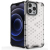Hurtel Honeycomb Case armor cover with TPU Bumper for iPhone 13 Pro black - (Honeycomb Apple iPhone 13 PRO Black)