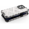 Hurtel Honeycomb Case armor cover with TPU Bumper for iPhone 13 Pro green - (Honeycomb Apple iPhone 13 PRO Green)