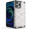 Hurtel Honeycomb Case armor cover with TPU Bumper for iPhone 13 Pro Max red - (Honeycomb Apple iPhone 13 PRO MAX Red)
