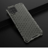 Hurtel Honeycomb Case armor cover with TPU Bumper for Samsung Galaxy A42 5G black - (Honeycomb Samsung A42 5G Black)