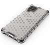 Hurtel Honeycomb Case armor cover with TPU Bumper for Samsung Galaxy A42 5G transparent - (Honeycomb Samsung A42 5G Transparent)
