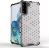 Hurtel Honeycomb Case armor cover with TPU Bumper for Samsung Galaxy S21+ 5G (S21 Plus 5G) blue - (Honeycomb Samsung S30 Plus / S21 Plus Blue)