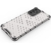 Hurtel Honeycomb case armored cover with a gel frame for Samsung Galaxy A73 transparent - (Honeycomb Samsung A73 Transparent)