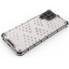 Hurtel Honeycomb case armored cover with a gel frame for Samsung Galaxy M53 5G black - (Honeycomb Samsung M53 Black)