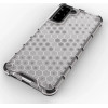 Hurtel Honeycomb case armored cover with a gel frame for Samsung Galaxy S22 + (S22 Plus) blue - (Honeycomb Samsung S22 Plus Blue)