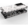 Hurtel Honeycomb case armored cover with a gel frame for Samsung Galaxy S22 Ultra blue - (Honeycomb Samsung S22 Ultra Blue)