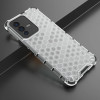 Hurtel Honeycomb case armored cover with a gel frame for Vivo V23 5G transparent - (Honeycomb Vivo V23 5G Transparent)