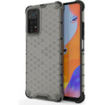 Hurtel Honeycomb case armored cover with a gel frame for Xiaomi Redmi Note 11 Pro + / 11 Pro black - (Honeycomb Xiaomi Redmi Note 11 Pro/11 Pro Plus Black)
