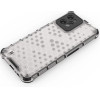 Hurtel Honeycomb case armored cover with a gel frame Realme C31 transparent - (Honeycomb REALME C31 Transparent)