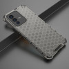 Hurtel Honeycomb case armored cover with a gel frame Vivo V23 5G black - (Honeycomb Vivo V23 5G Black)