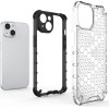 Hurtel Honeycomb case for iPhone 14 armored hybrid cover black - (Honeycomb IPHONE 14 Black)