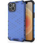 Hurtel Honeycomb case for iPhone 14 armored hybrid cover blue - (Honeycomb IPHONE 14 Blue)