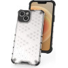 Hurtel Honeycomb case for iPhone 14 armored hybrid cover transparent - (Honeycomb IPHONE 14 Transparent)