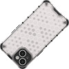 Hurtel Honeycomb case for iPhone 14 Plus armored hybrid cover blue - (Honeycomb IPHONE 14 Plus Blue)
