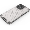 Hurtel Honeycomb case for iPhone 14 Pro Max armored hybrid cover black - (Honeycomb IPHONE 14 PRO MAX Black)