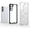 Hurtel Honeycomb case for Samsung Galaxy S23+ armored hybrid cover black - (Honeycomb Samsung S23 Plus Black)