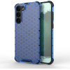Hurtel Honeycomb case for Samsung Galaxy S23+ armored hybrid cover blue - (Honeycomb Samsung S23 Plus Blue)