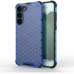 Hurtel Honeycomb case for Samsung Galaxy S23+ armored hybrid cover blue - (Honeycomb Samsung S23 Plus Blue)