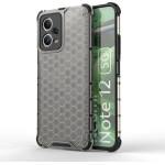 Hurtel Honeycomb case for Xiaomi Redmi Note 12 5G / Poco X5 5G armored hybrid cover black - (Honeycomb Xiaomi Poco X5/Redmi Note 12 5G Black)